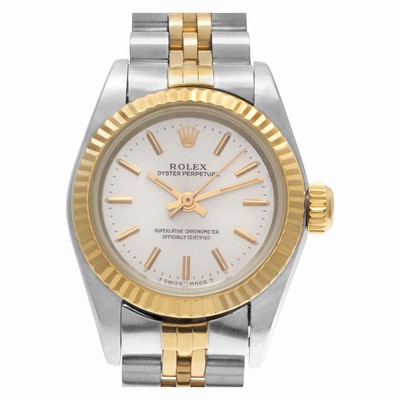Rolex 67193 Oyster Perpetual Automatic Female 18k gold & Stainless Steel