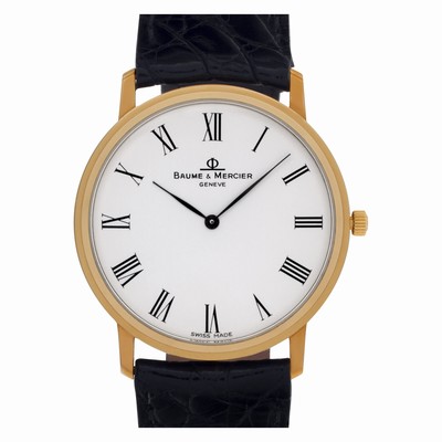 Baume & Mercier 95617 Ultra Thin Quartz Male 14k yellow gold