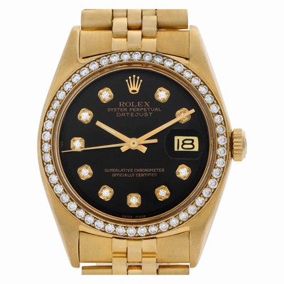 Rolex 1625 Datejust Automatic Unisex 18k yellow gold