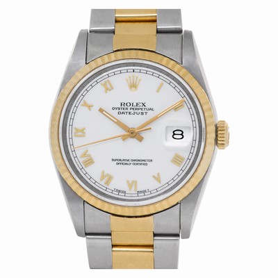Rolex 16233 Datejust Automatic Unisex 18k gold & Stainless Steel