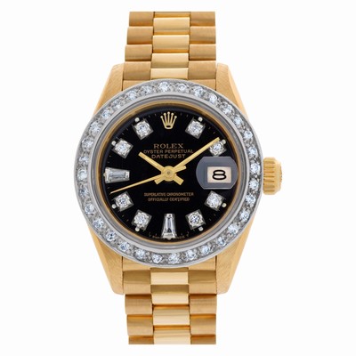 Rolex 69178 Datejust Automatic Female 18k yellow gold