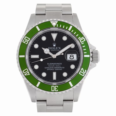 Rolex 16610LV Submariner Kermit Automatic Male Stainless Steel