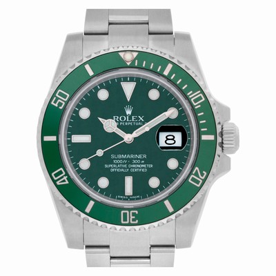 Rolex 116610LV Submariner Hulk Automatic Male Stainless Steel