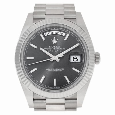 Rolex 228239 Day-Date 40 Automatic Male 18k White Gold