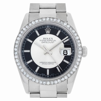 Rolex 16200 Datejust Automatic Unisex Stainless Steel