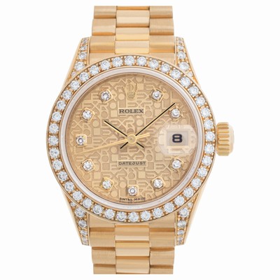 Rolex 69158 Datejust Automatic Female 18k yellow gold