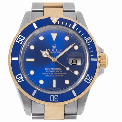 Rolex 16613 Submariner Automatic Male 18k gold & Stainless Steel