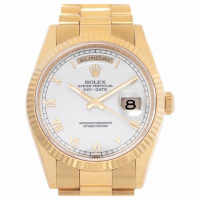 Rolex 118238 Day-Date Automatic Male 18k yellow gold