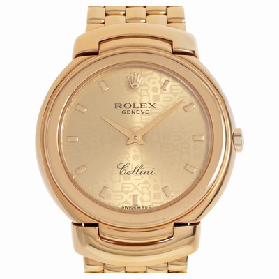 Rolex 6622 Cellini Quartz Unisex 18k yellow gold