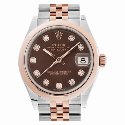 Rolex 278241 Datejust Automatic Female 18k rose gold & stainless steel